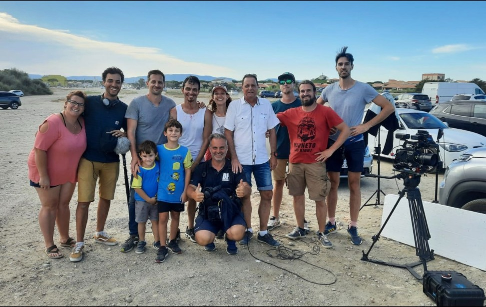 Le coureur sur la plage