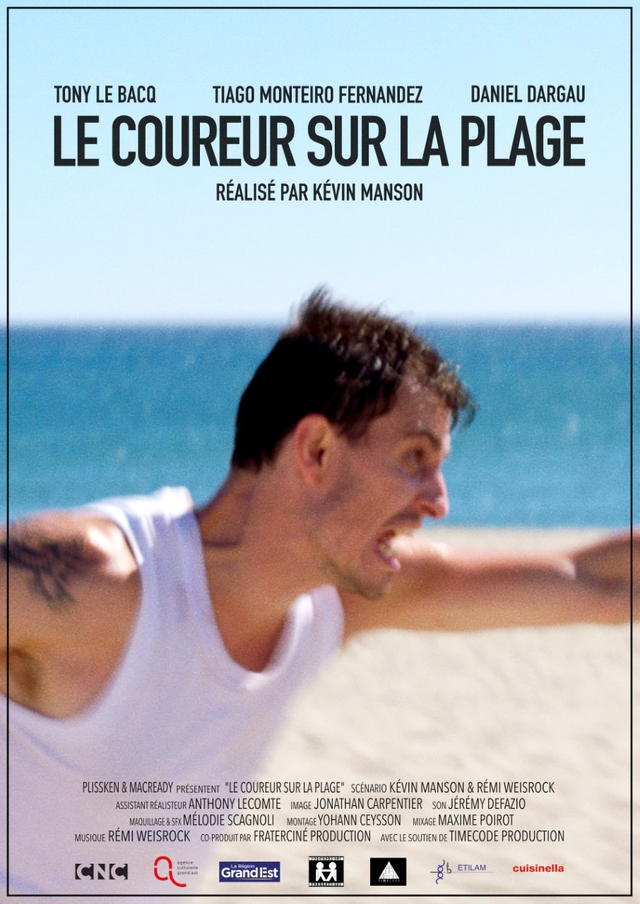 Le coureur sur la plage