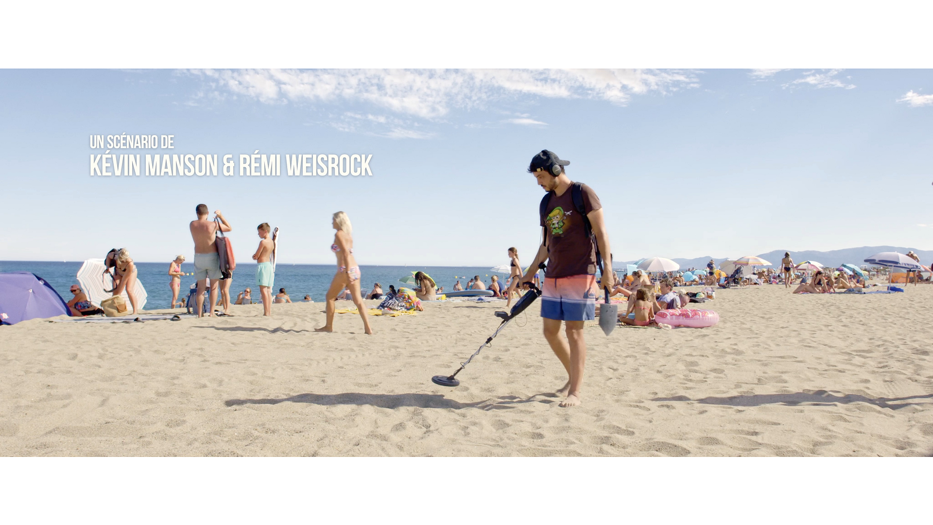 Le coureur sur la plage